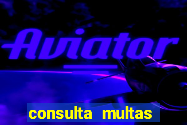 consulta multas detran mg